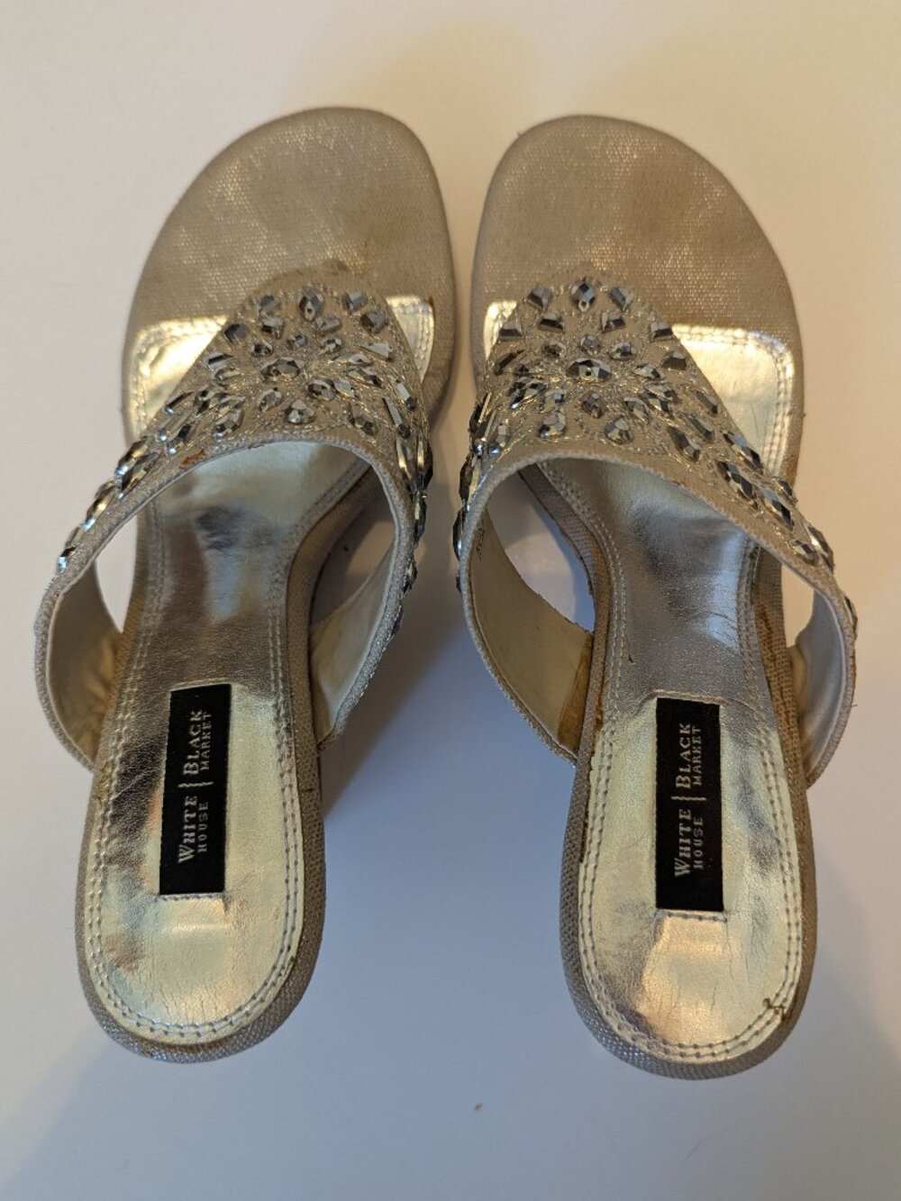 White House Black Market Cristina heeled sandal